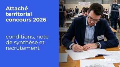 Attaché territorial concours 2026 : conditions, note de synthèse et recrutement