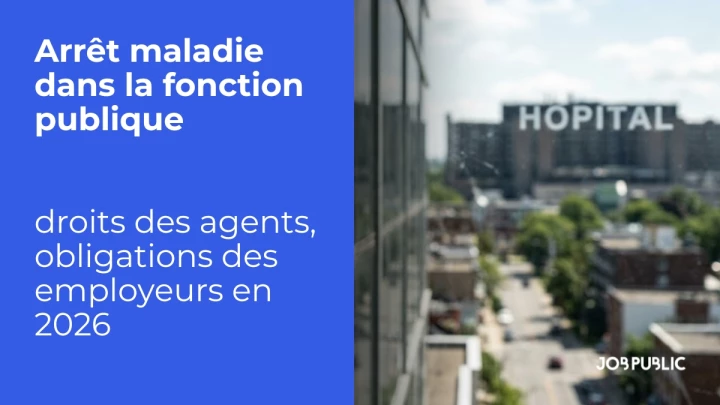 Arrêt maladie dans la fonction publique : droits des agents, obligations des employeurs en 2026